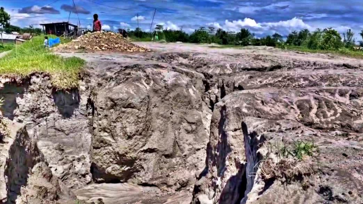 এজাক বৰষুণতে জোনাইত জহি খহি গ’ল কোটি টকীয়া মথাউৰি