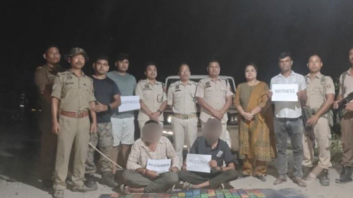 কোকৰাঝাৰত আৰক্ষীৰ ডাঙৰ সফলতা: প্ৰায় ৩ কেজি হেৰেইন জব্দ, আন্তঃৰাষ্ট্ৰীয় বজাৰত মূল্য ৫.৮ কোটি টকা