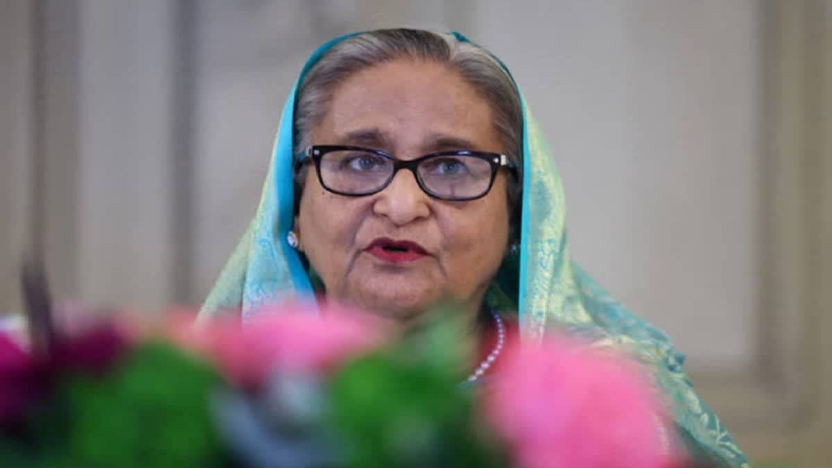 ভাৰতীয় ভূখণ্ডৰ পৰা শ্বেখ হাছিনাক ৰাজনৈতিক ভাষণ দিয়াৰ পৰা বিৰত ৰাখিবলৈ নতুন দিল্লীক অনুৰোধ বাংলাদেশৰ