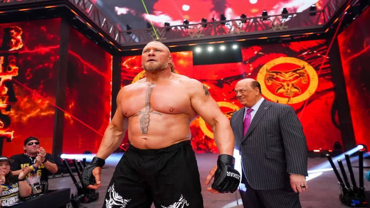 WWE ৰ কিংবদন্তি তাৰকা ব্ৰক লেচনাৰে ছামাৰশ্লেম ২০২৬ত অ’বা ফেমিৰ হাতত পৰাজিত হোৱাৰ পিছত অৱসৰ নিশ্চিত কৰিলে