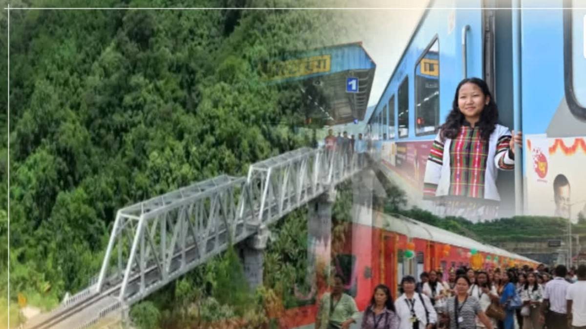 মিজোৰামৰ লাইফলাইন বৈৰাবী-চাইৰং ৰে’ল পথ আৰু চাইৰং ষ্টেচনৰ সফল ইনিংছৰ ১ বছৰ সম্পূৰ্ণ