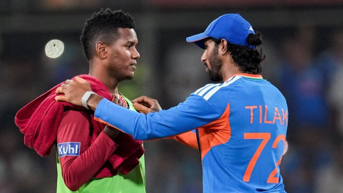 তৃতীয়খন টি২০ ত ৱেষ্ট ইণ্ডিজৰ মুখথেকেচা, শৃংখলাত ভাৰতৰ অগ্ৰগতি