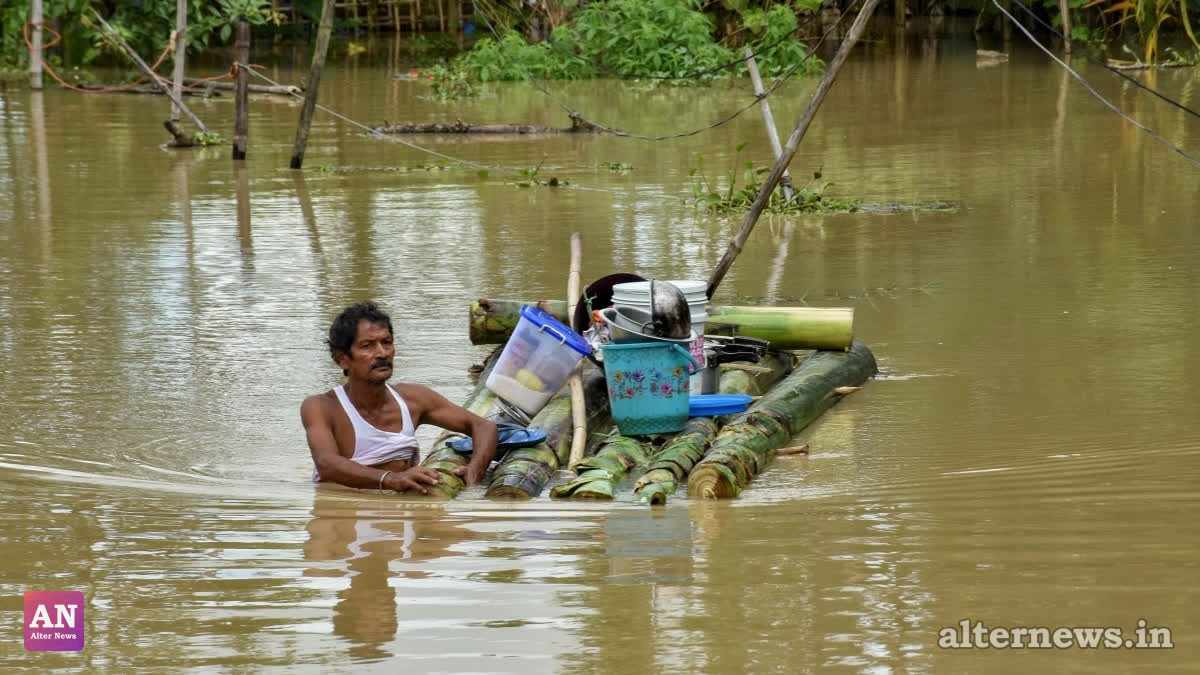 Assam Flood Situation Grim: Death Toll Reaches 62 as Over 11 Lakh Suffer Across State