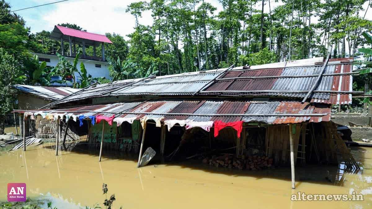 Flood Situation In Assam Shows Signs of Improvement; Toll Rises To 66