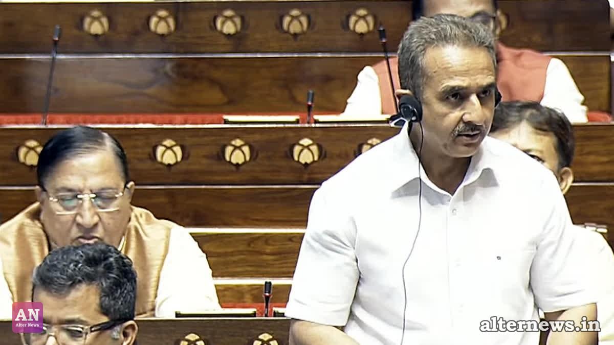 Union MoS Kirti Vardhan Singh speaks in the Rajya Sabha during the Monsoon Session of Parliament, in New Delhi on July 30, 2026 (ANI)