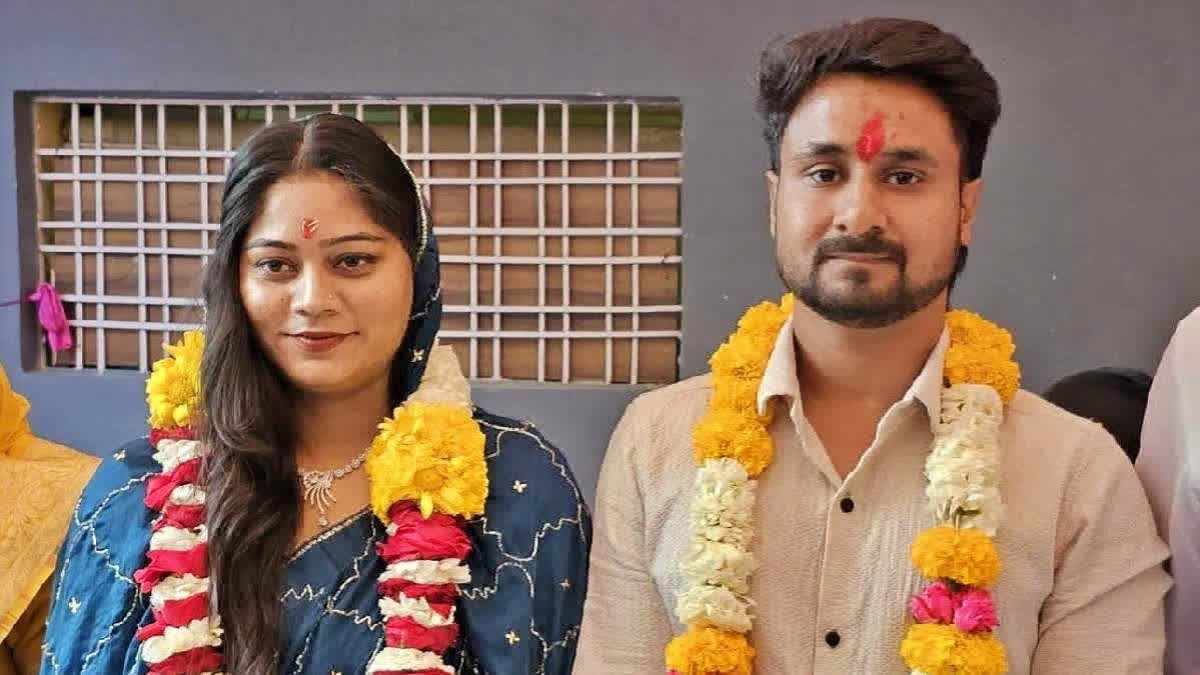 File image: Sonam Raghuvanshi with her late husband Raja Raghuvanshi. (Photo: Special Arrangement)
