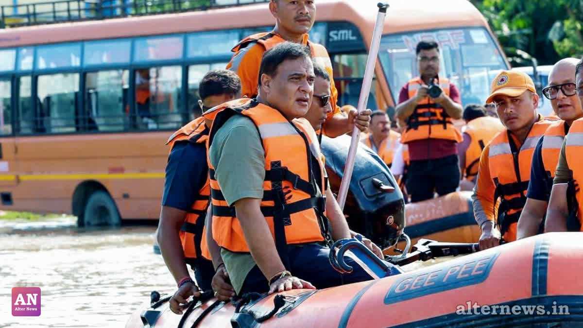 Assam Flood Situation Remains Critical: Death Toll Rises to 47, Over 7.2 Lakh Affected