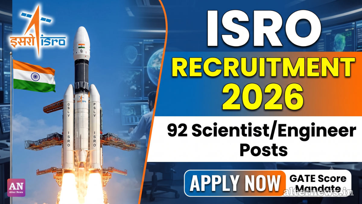 ISRO Scientist Engineer Recruitment 2026 Begins: Check 92 Vacancies, Eligibility, and Apply Link
