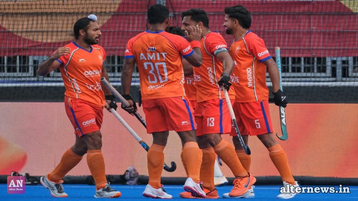 Indian hockey team (AP)