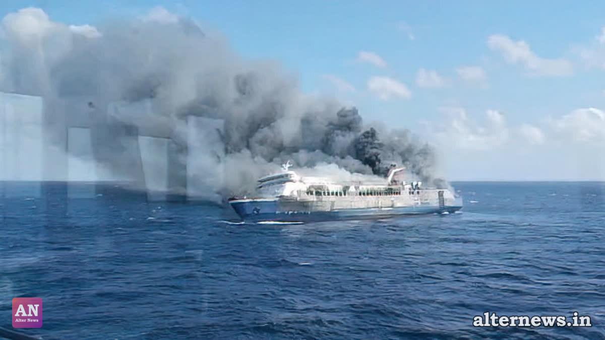 At Least 5 Dead, 41 Missing After Passenger Ferry Catches Fire Off Indonesia's Madura Island