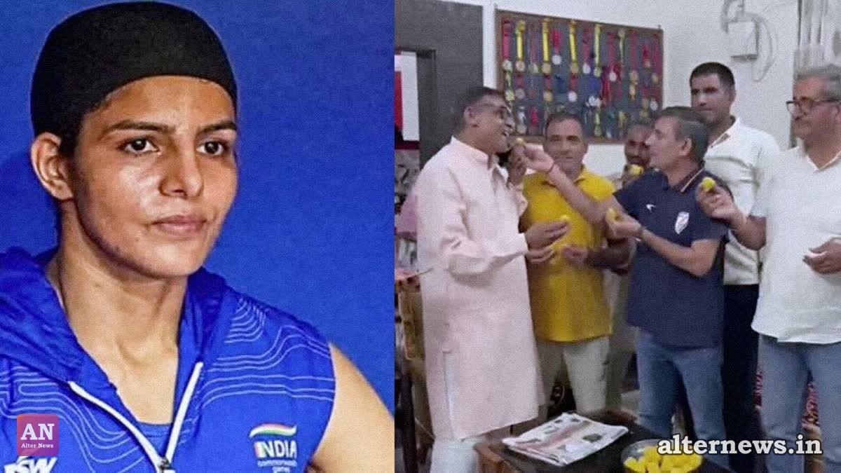 Sakshi Chaudhary Wins CWG Gold: Haryana Village Celebrates Heroic Victory With Traditional Feast