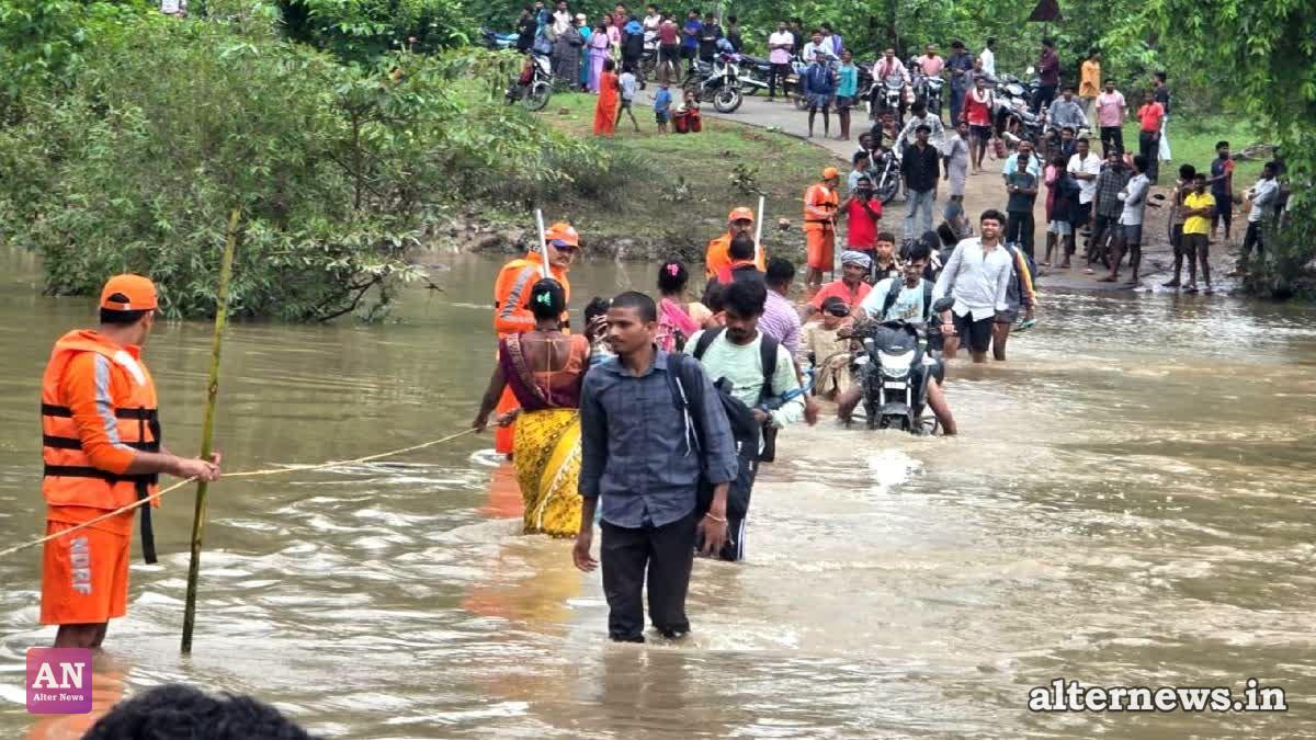 Flood-hit Bijapur.