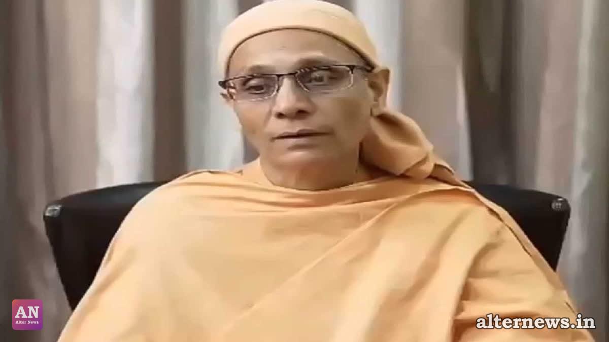 Maa Gambhiri, coordinator at Isha Sacred Walks. (ANI)