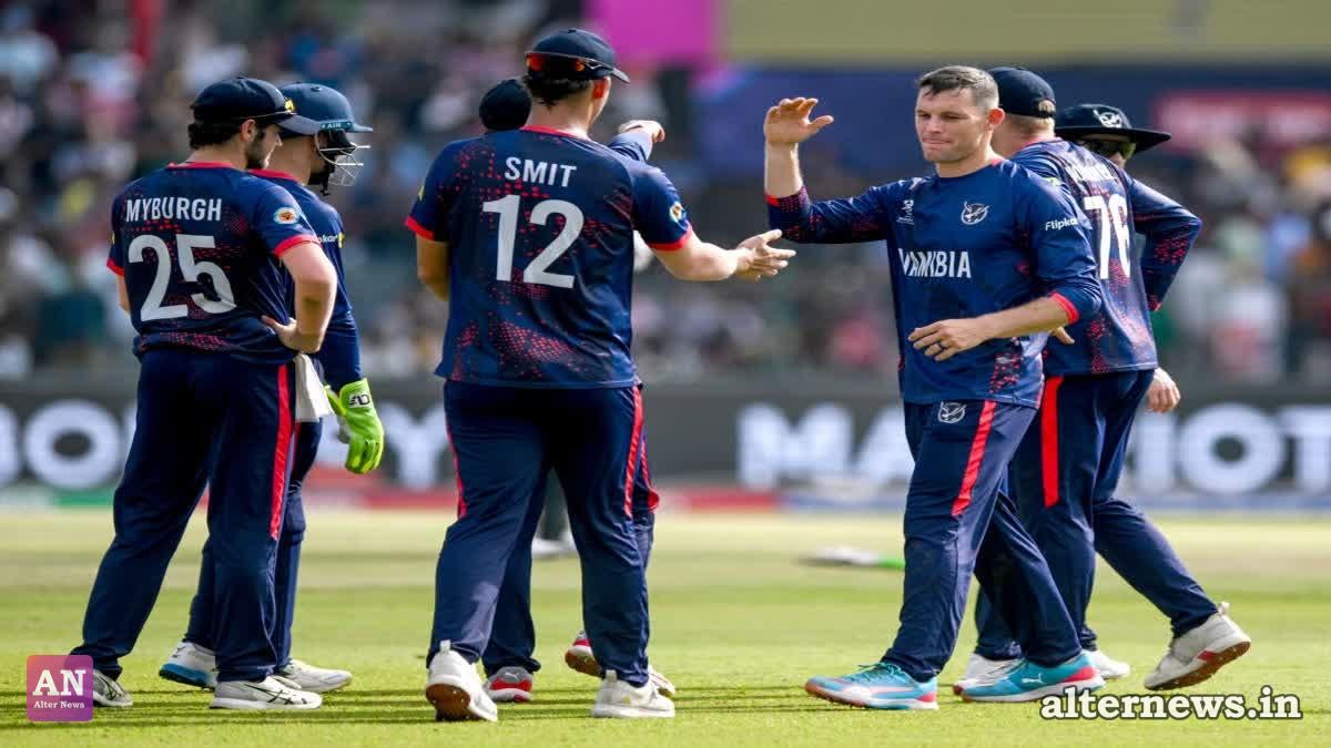 Tri-Series Opener: Namibia Defend 163 to Shock South Africa in Historic 18-Run Victory