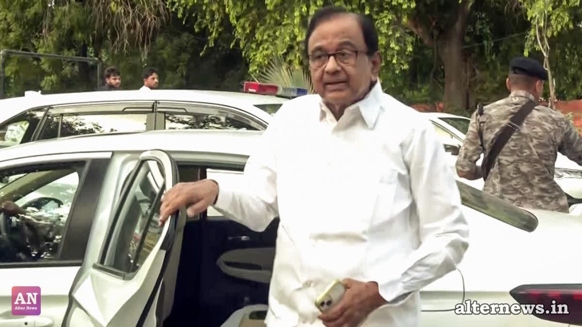 Congress leader and Rajya Sabha MP P Chidambaram (File Photo/ANI)