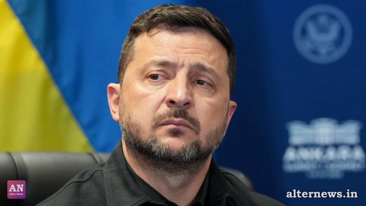 FILE - Ukraine's President Volodymyr Zelenskyy looks on during his meeting with U.S. President Donald Trump on the sidelines of the NATO summit in Ankara, Turkey, on July 8, 2026. (AP)
