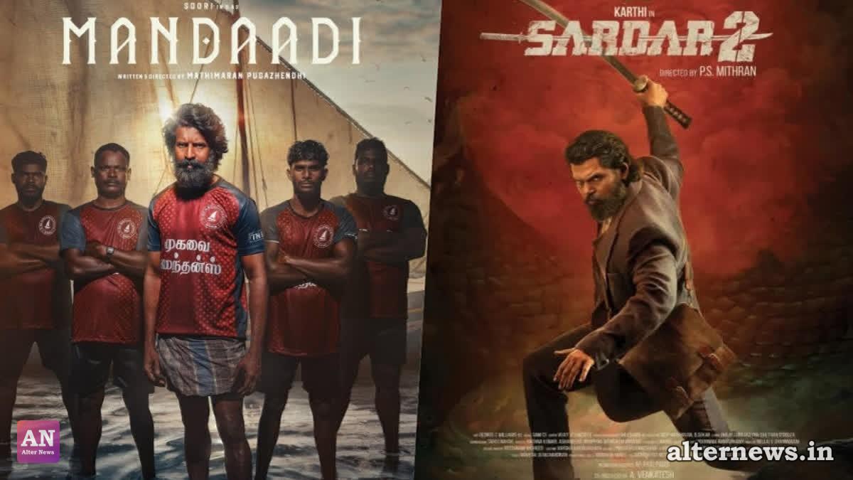 Mandaadi vs Sardar 2 Box Office Day 5: Soori Starrer Crushes Karthi's Sequel with 3x Earnings