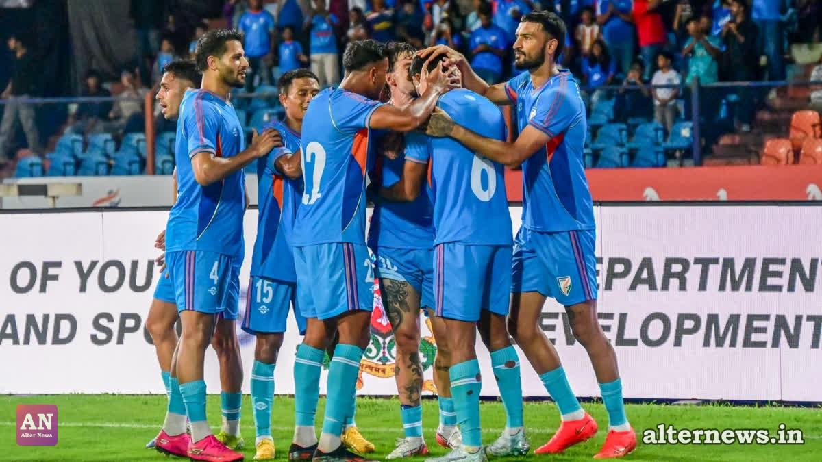 File photo: Indian football team (IANS)