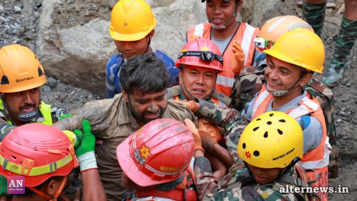 Miracle in Nepal: Two Workers Pulled Alive From Trishuli 3A Hydropower Tunnel Days After Floods