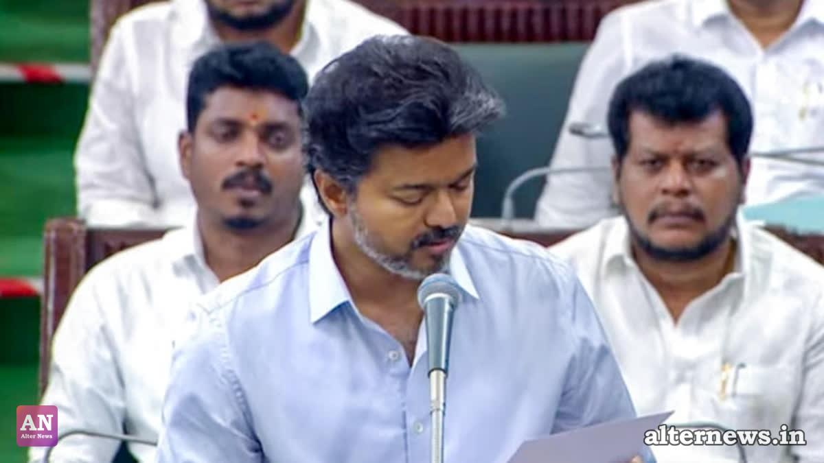 TN CM Vijay Cites ED Papers in Assembly to Accuse DMK of Systematic Graft and Malpractice