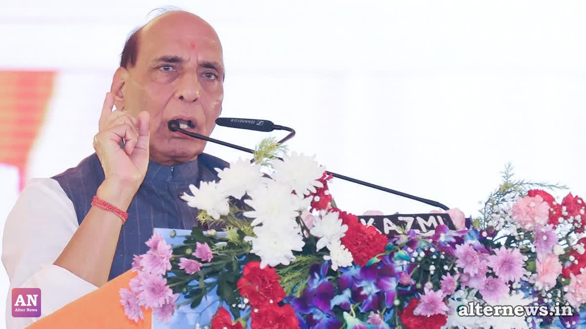 Defence Minister Says India Chooses Peace, but Will Respond Decisively to State-Sponsored Terror