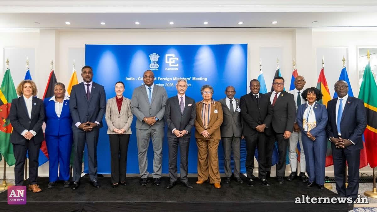 EAM S. Jaishankar during the India-CARICOM Foreign Ministers' Meeting in New York on Thursday, Sept. 24, 2026. (PTI)