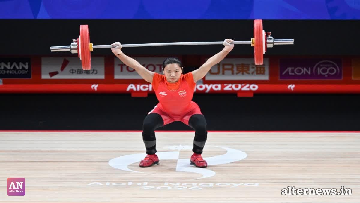 Mirabai Chanu won silver medal (IANS)