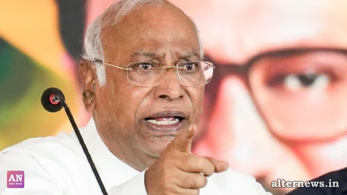 File photo of AICC President Mallikarjun Kharge (PTI)