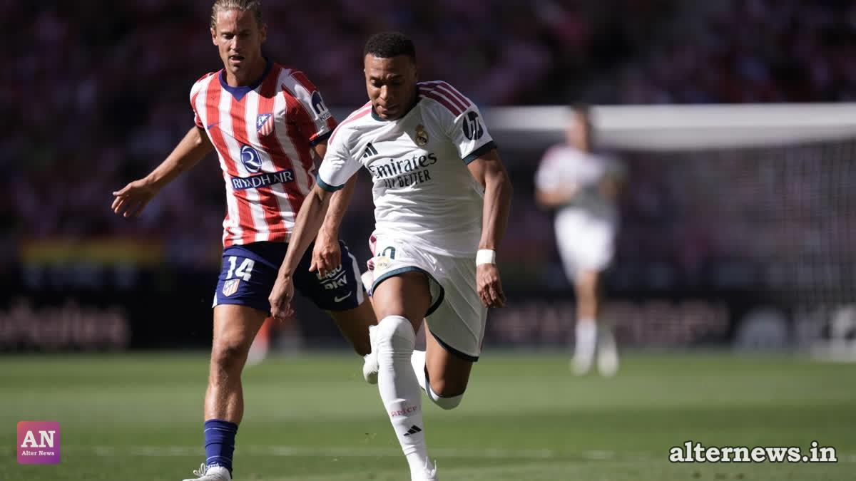 Atletico Madrid Edges 10-Man Real Madrid 2-1 in Derby Thriller; Man City Outlasts Sunderland 5-3
