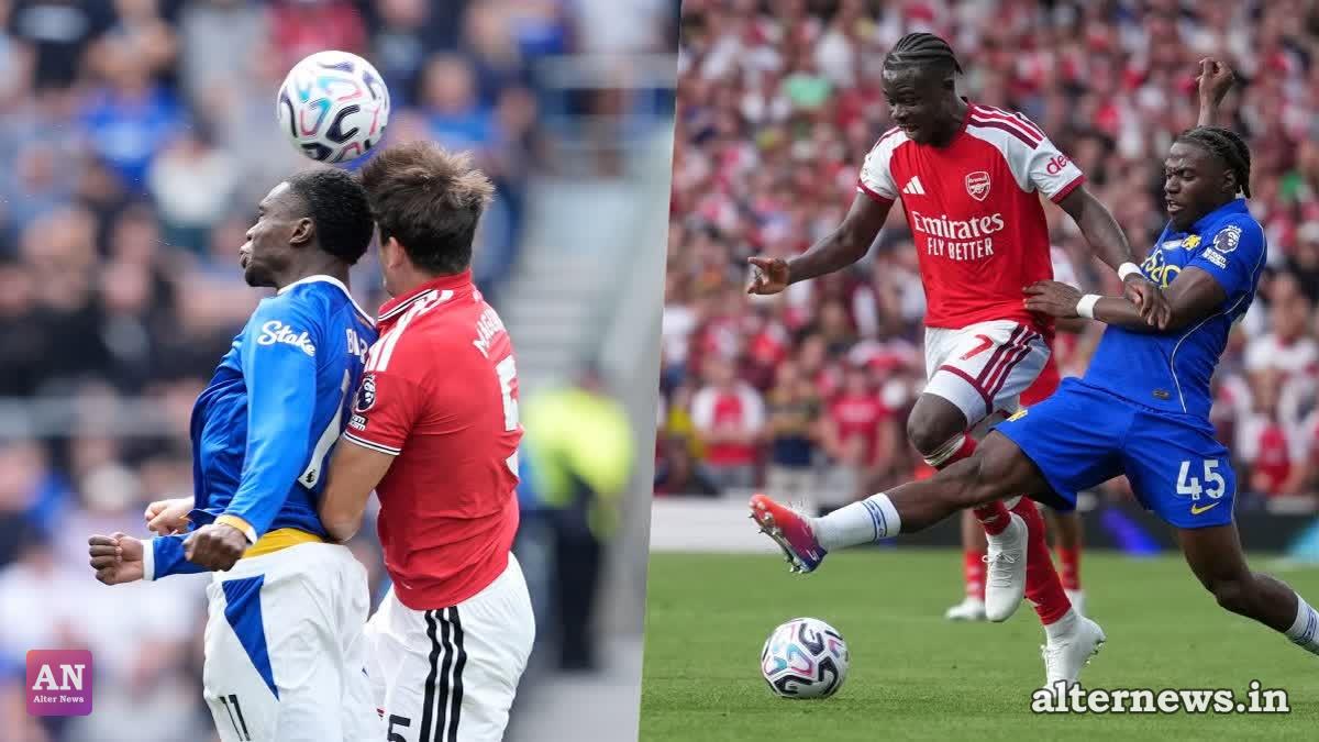 Late Drama at Hill Dickinson Stadium as Everton Holds Man Utd; Arsenal Stuns Chelsea with Comeback